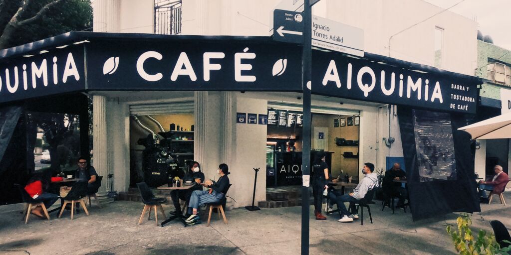 Alquimia Café. Torres Adalid 1515, Narvarte Poniente, Benito Juárez, 03020 Ciudad de México, CDMX.