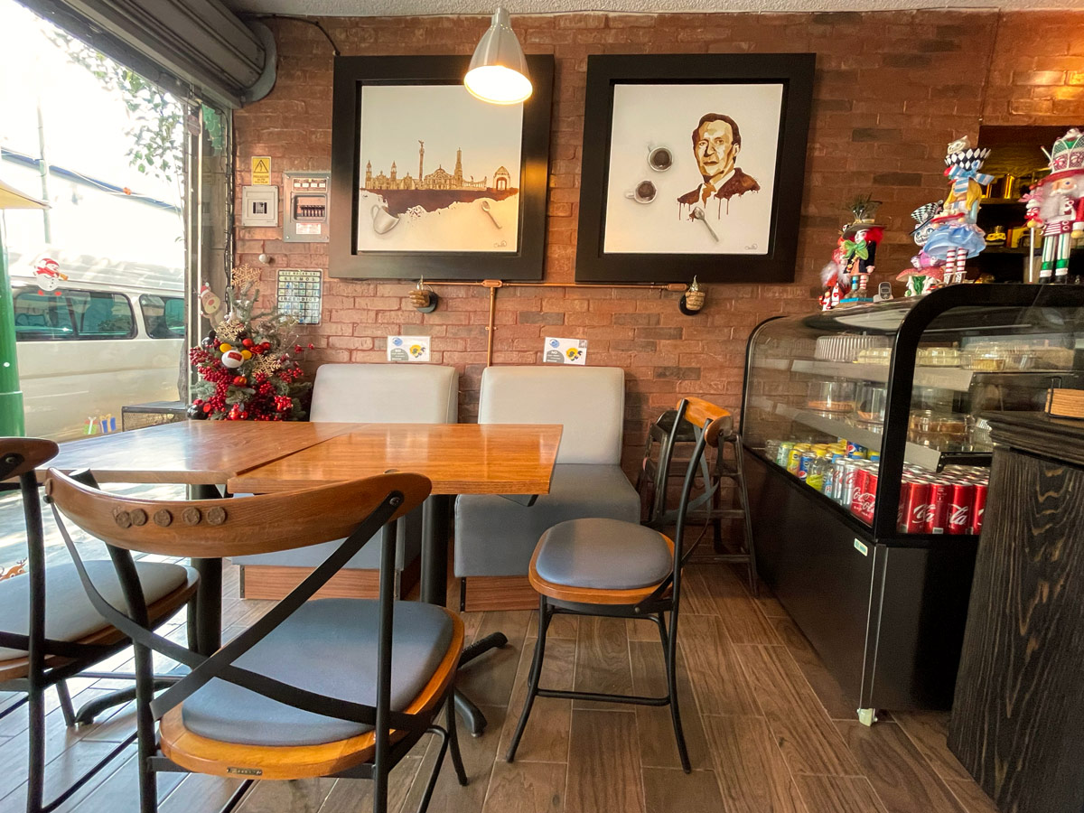 Cafetería Espressino. Miravalle. Benito Juárez. Ciudad de México, CDMX.