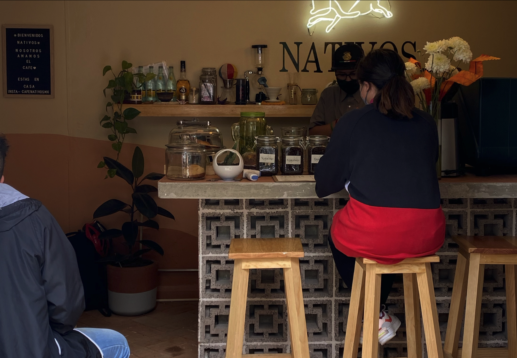 Nativos Café, cafetería de especialidad con café mexicano, métodos de extracción y desayunos en Planetario Lindavista, Ciudad de México.