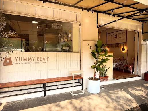 Yummy Bear Santa Lucía, cafetería ubicada en la colonia Colina del Sur, Ciudad de México.